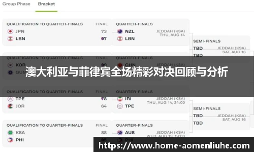 澳大利亚与菲律宾全场精彩对决回顾与分析
